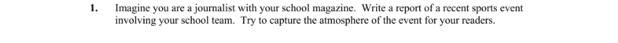 Question 2010 - 1 Part 1