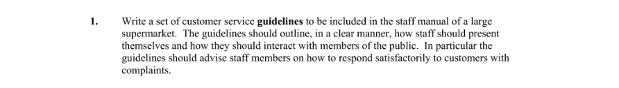 Question 2015 - 1 Part 1
