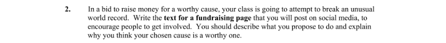 Question 2016 - 2 Part 1