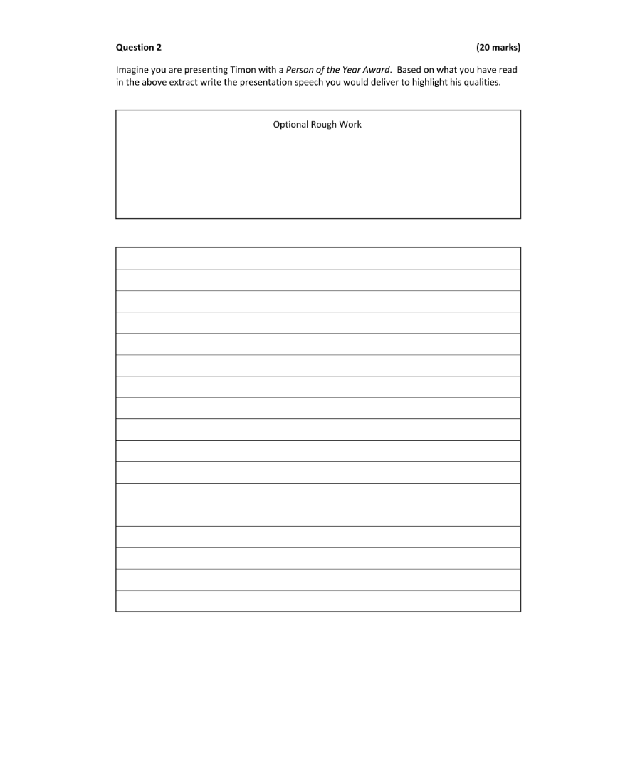 Question 2024 - 2 Part 3