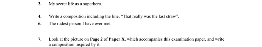 Question 2009 - 2 Part 1