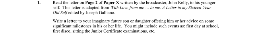 Question 2011 - 1 Part 1