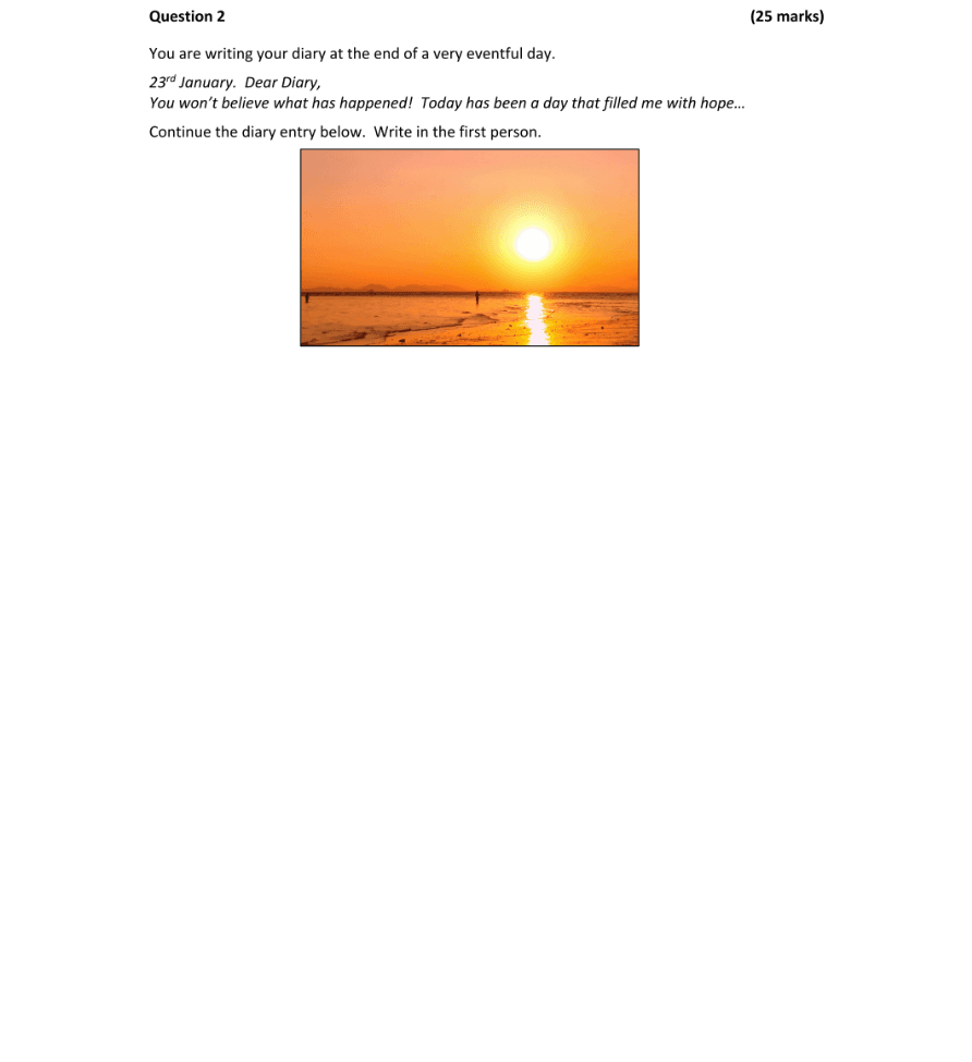 Question 2022 - 2 Part 1