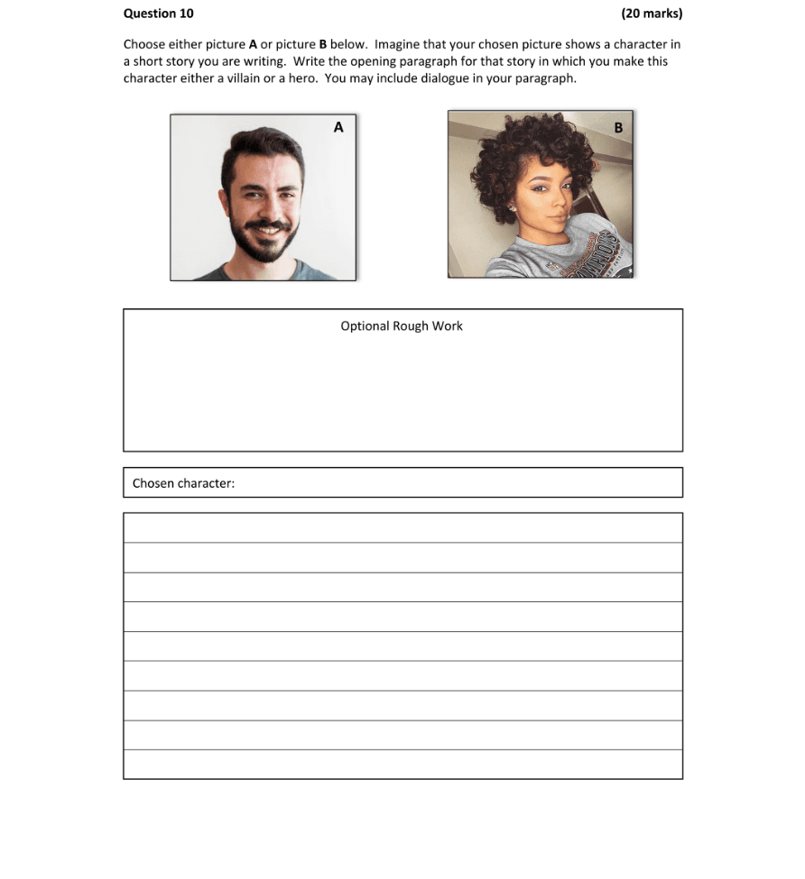 Question 2023 - 10 Part 1