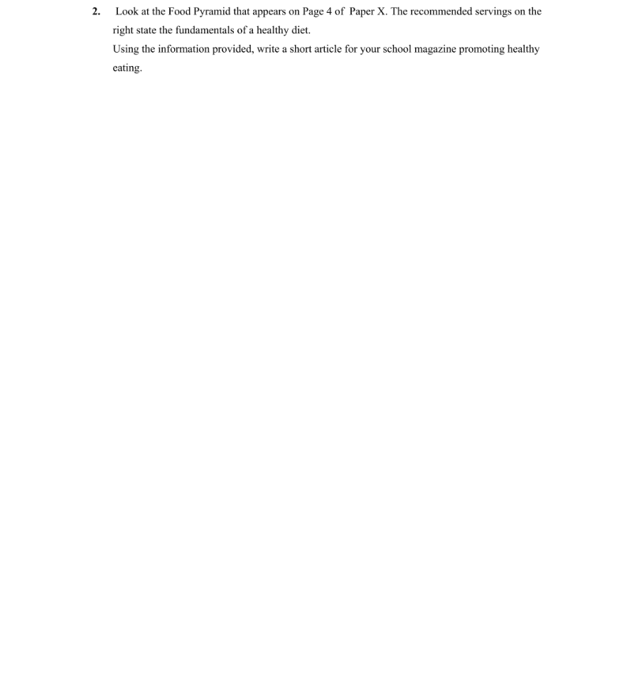 Question 2005 - 2 Part 1