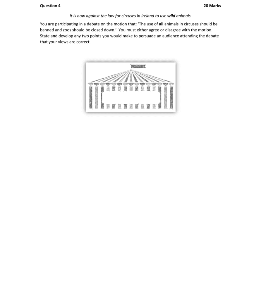 Question 2018 - 4 Part 1