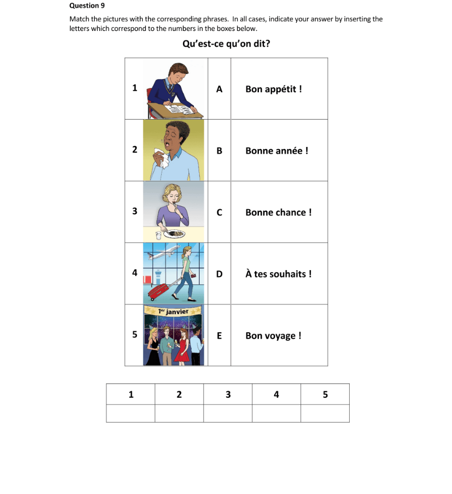 Question 2023 - 9 Part 1