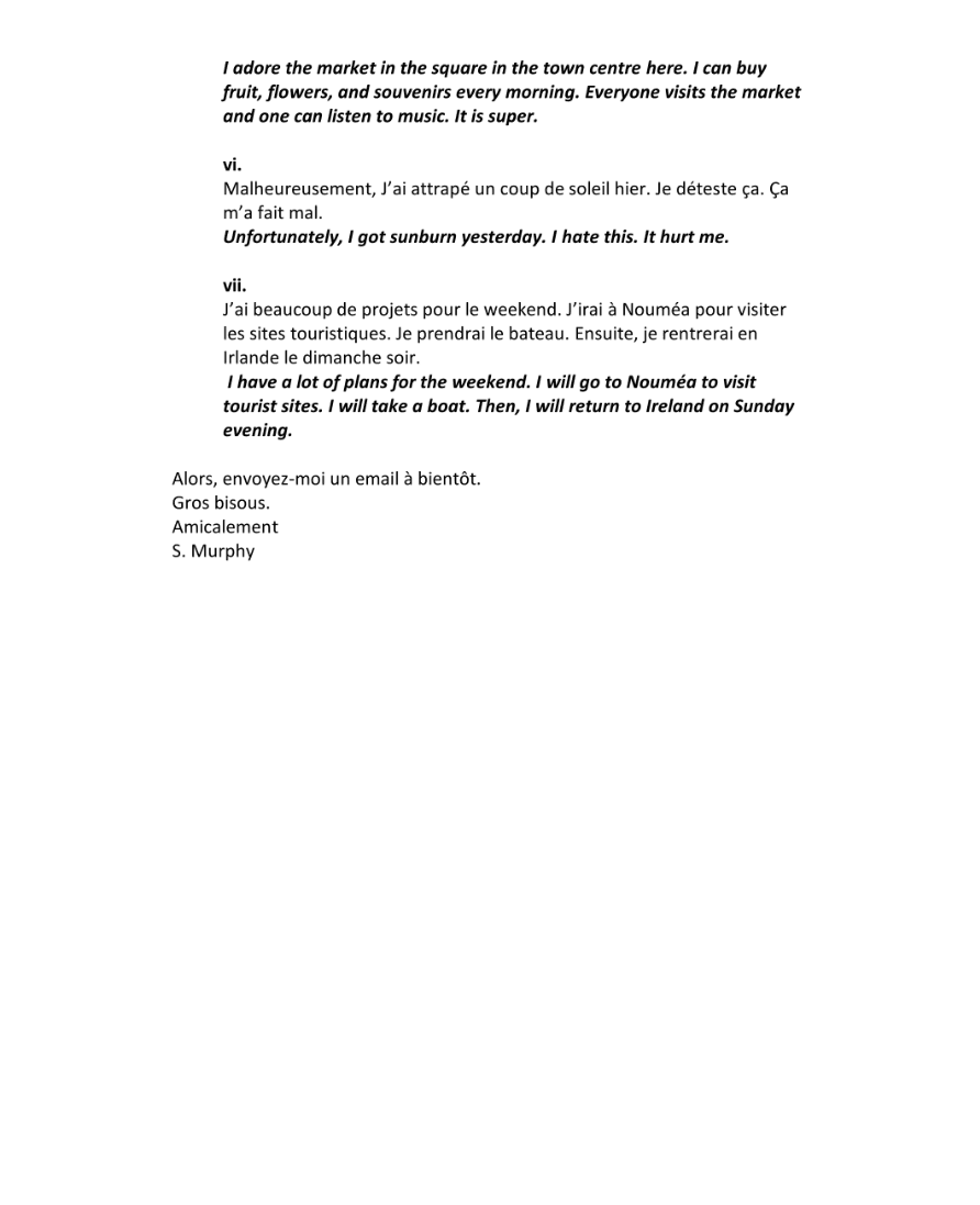 Marking Scheme Part 2