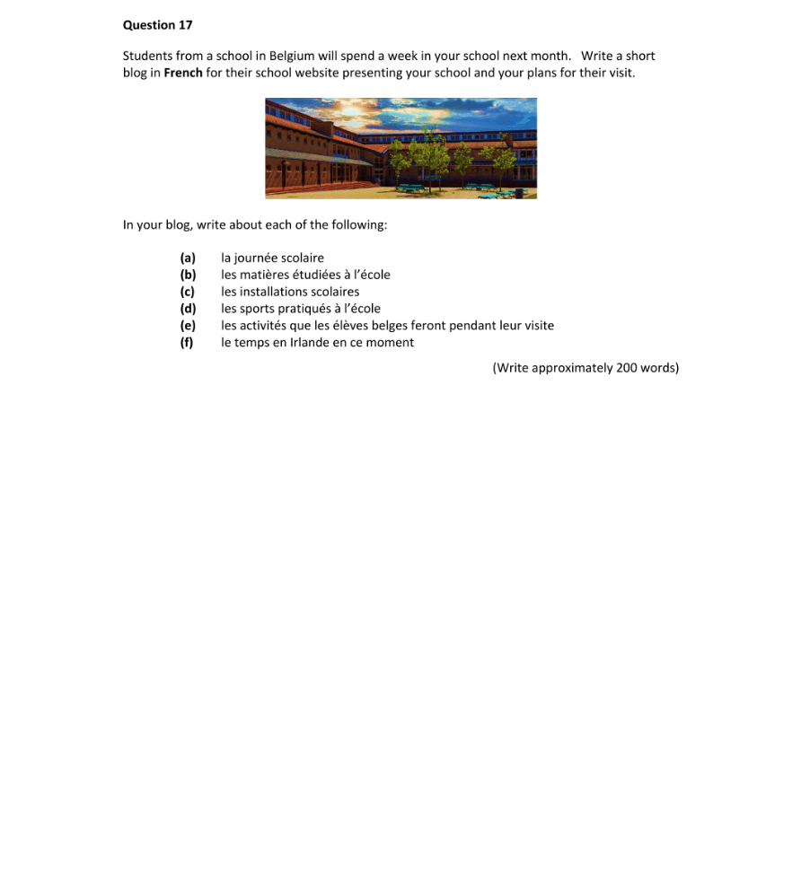 Question 2024 - 17 Part 1