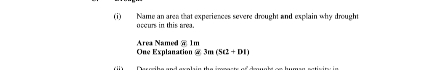 Marking Scheme Part 1
