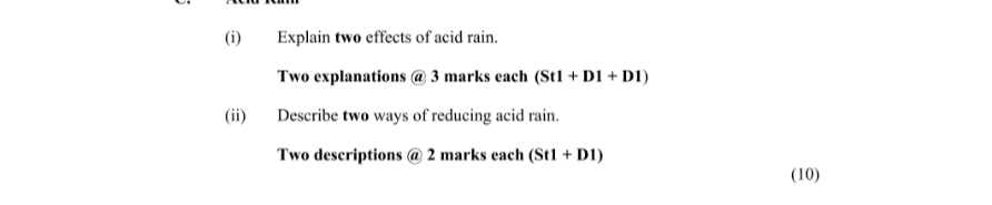 Marking Scheme Part 2