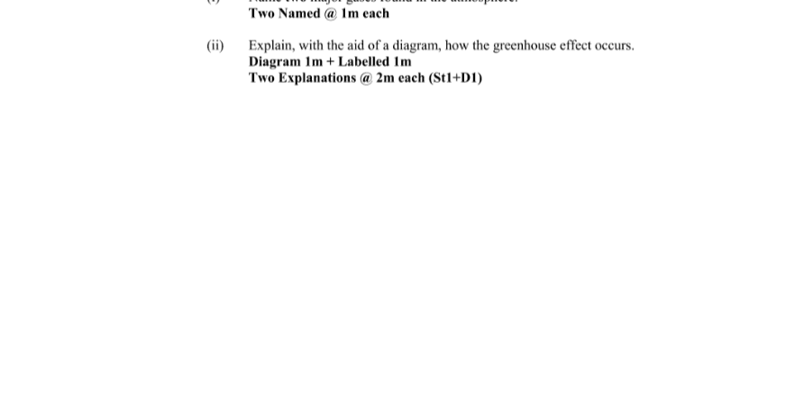 Marking Scheme Part 1