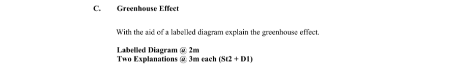 Marking Scheme Part 1