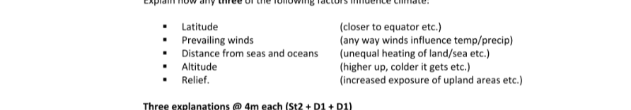 Marking Scheme Part 1