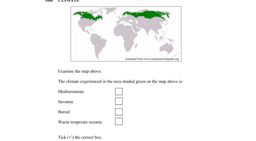 Question 2016 - 10B Part 1