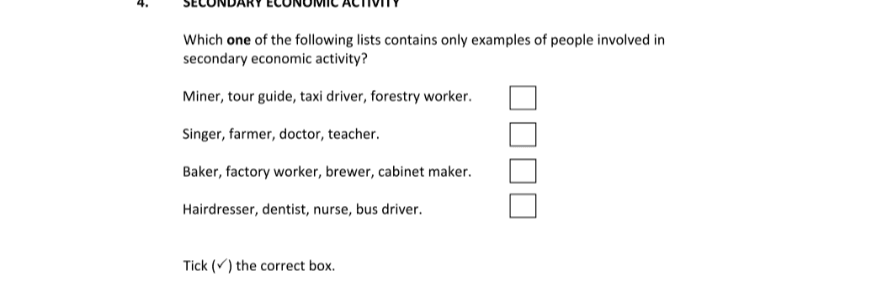 Question 2018 - 4 Part 1