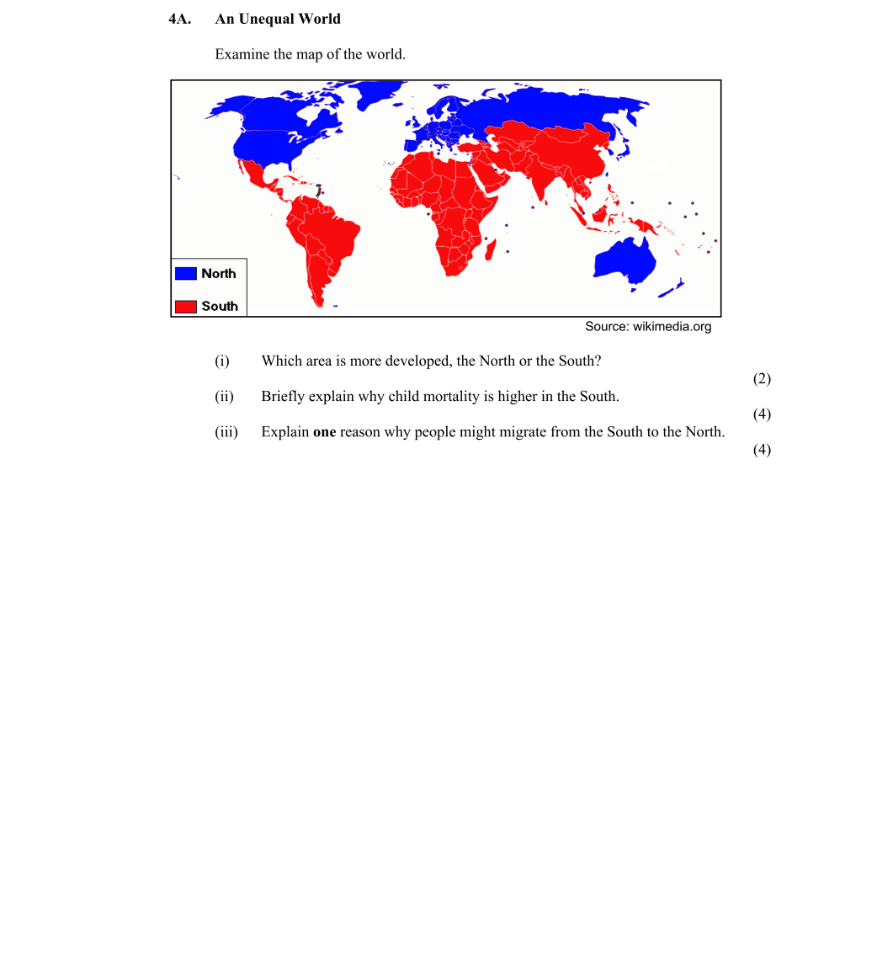 Question 2010 - 4 Part 1