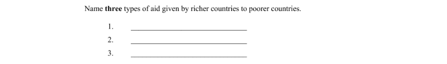 Question 2011 - 9B Part 1