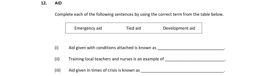 Question 2018 - 12 Part 1