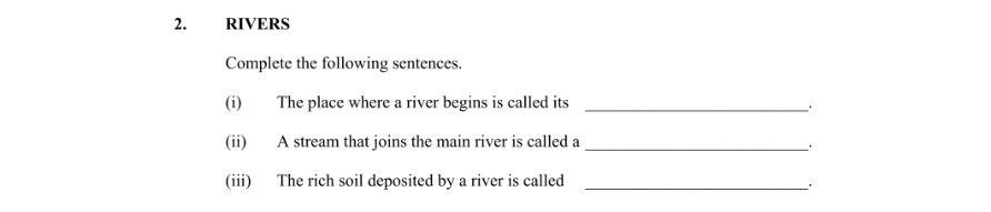Question 2013 - 2 Part 1