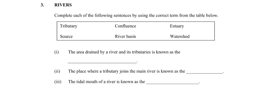 Question 2015 - 3 Part 1