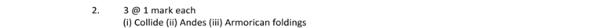 Marking Scheme Part 1