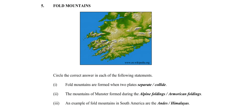 Question 2013 - 5 Part 1