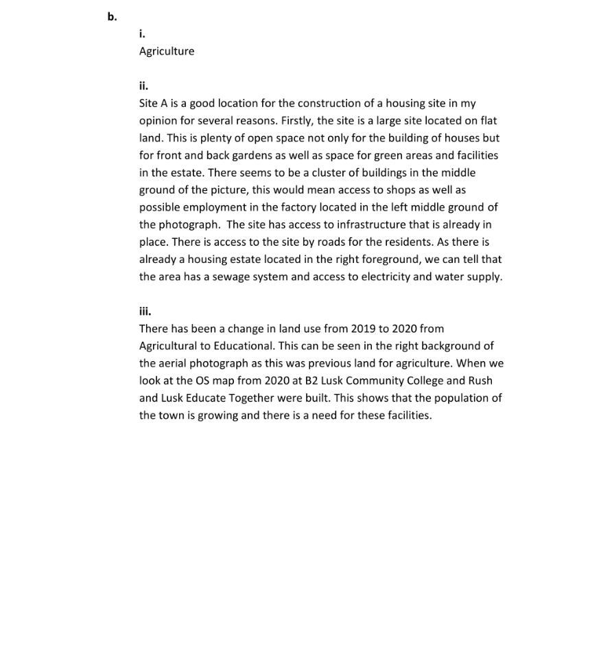 Marking Scheme Part 1