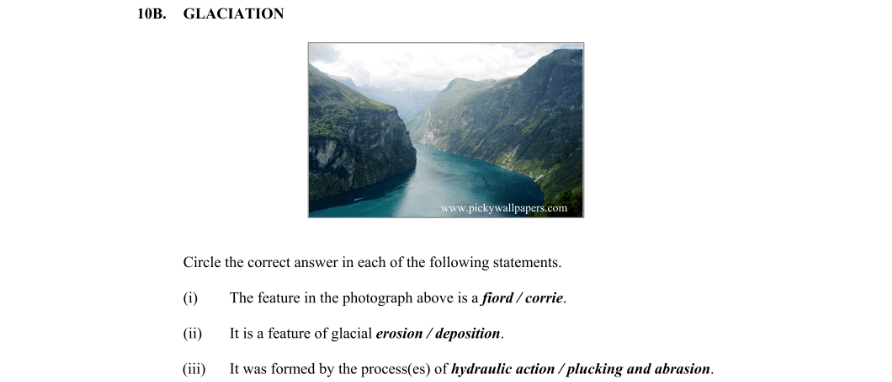 Question 2015 - 10B Part 1