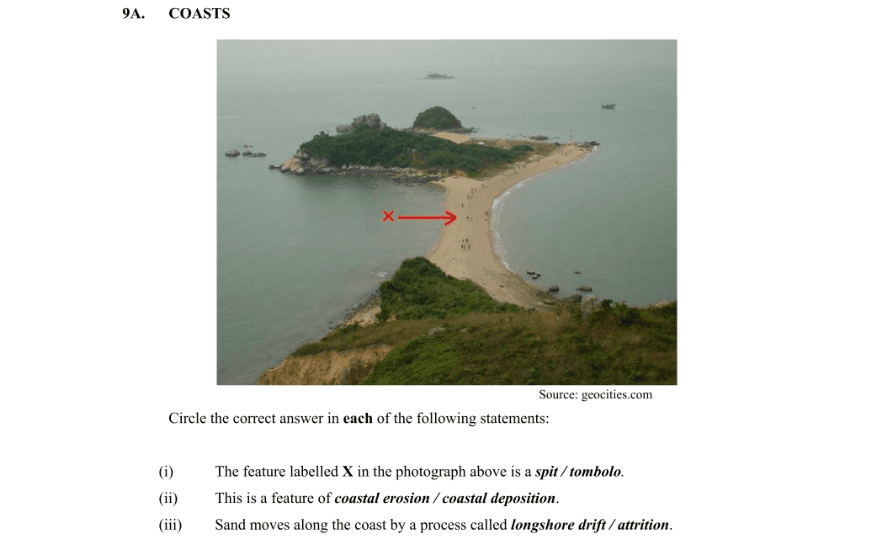 Question 2010 - 9 Part 1