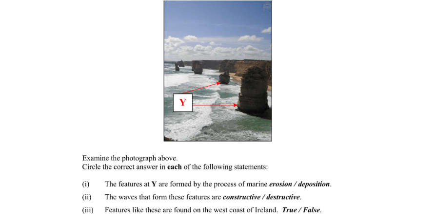 Question 2011 - 8A Part 1