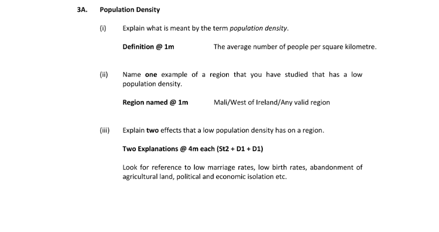Marking Scheme Part 1