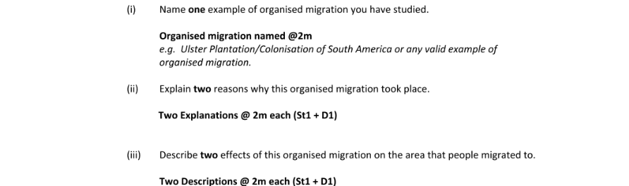 Marking Scheme Part 1