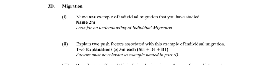 Marking Scheme Part 1