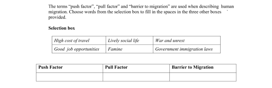 Question 2007 - 7 Part 1