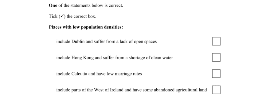 Question 2008 - 9 Part 1