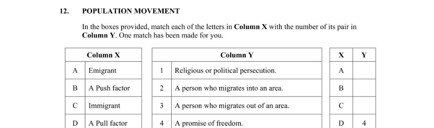 Question 2010 - 12 Part 1