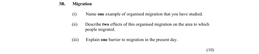 Question 2013 - 3B Part 1