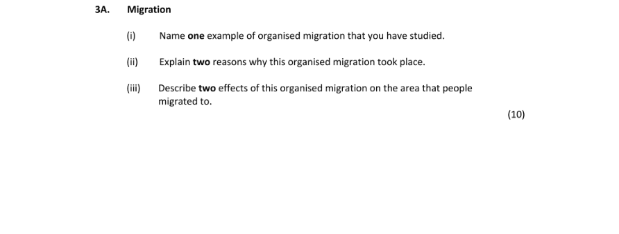 Question 2018 - 3A Part 1
