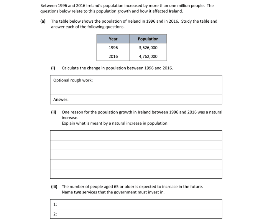 Question 2021 - a Part 1