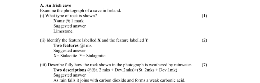 Marking Scheme Part 1