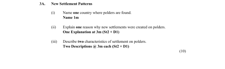 Marking Scheme Part 1