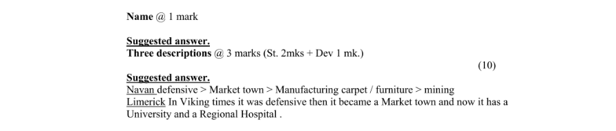 Marking Scheme Part 2
