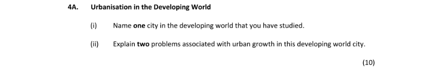 Question 2018 - 4A Part 1