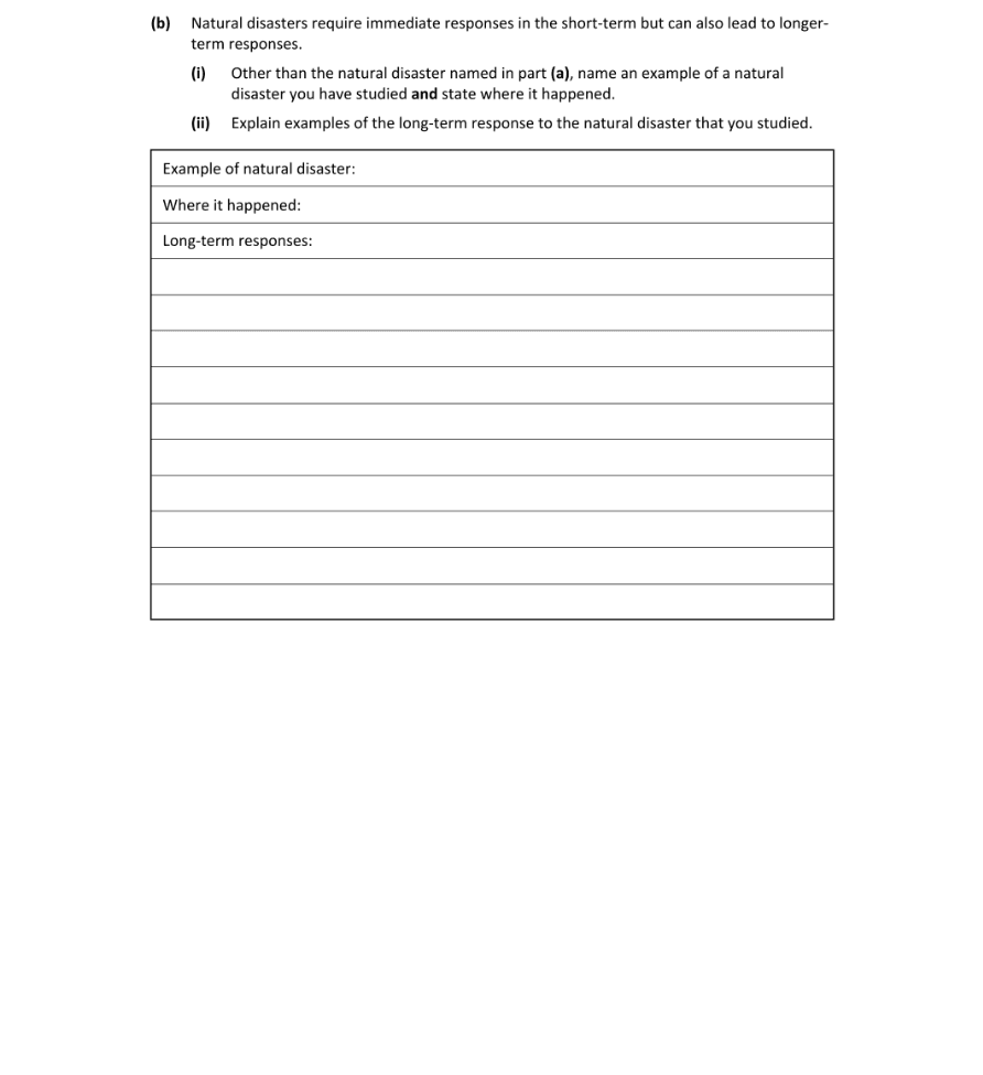 Question 2021 - b Part 1
