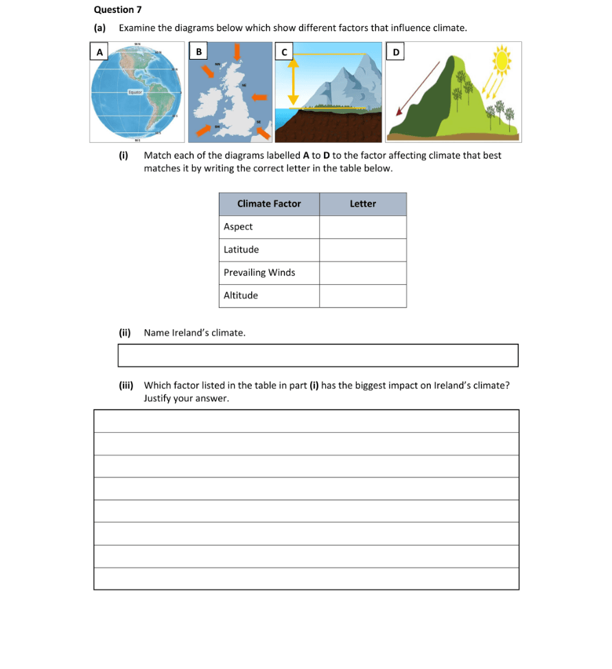 Question 2025 - 7 Part 1
