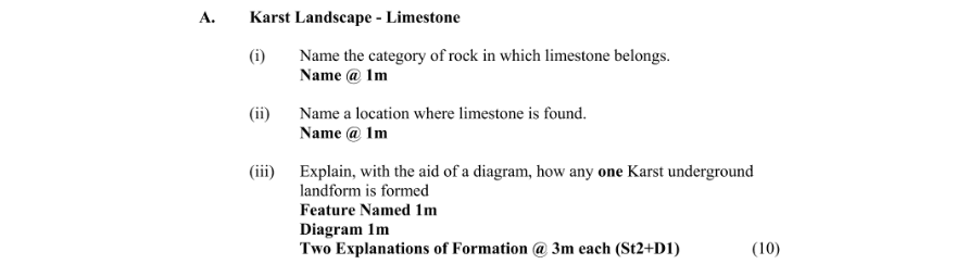 Marking Scheme Part 1