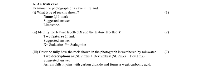 Marking Scheme Part 1