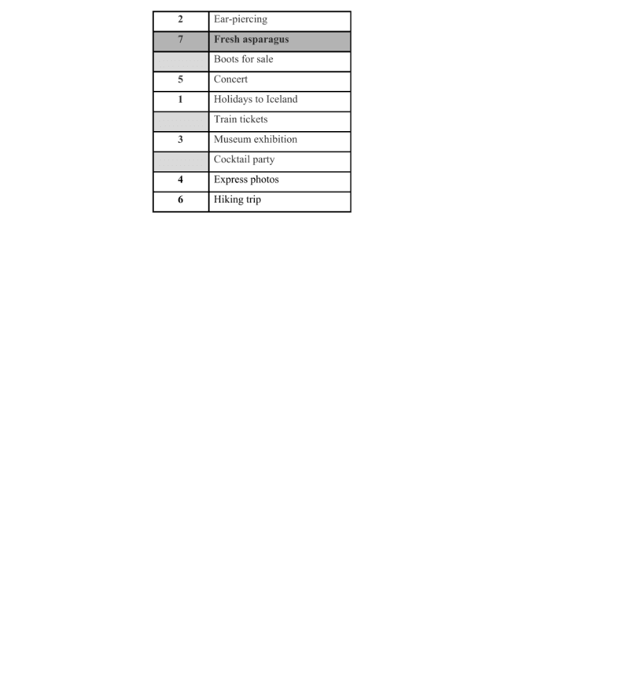 Marking Scheme Part 1