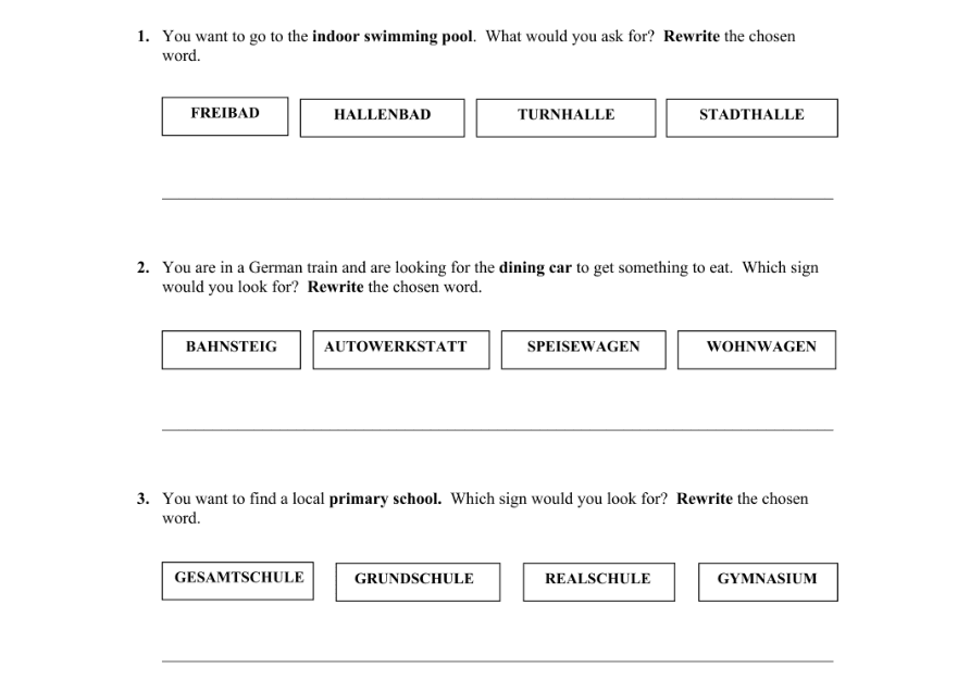 Question 2011 - A Part 1